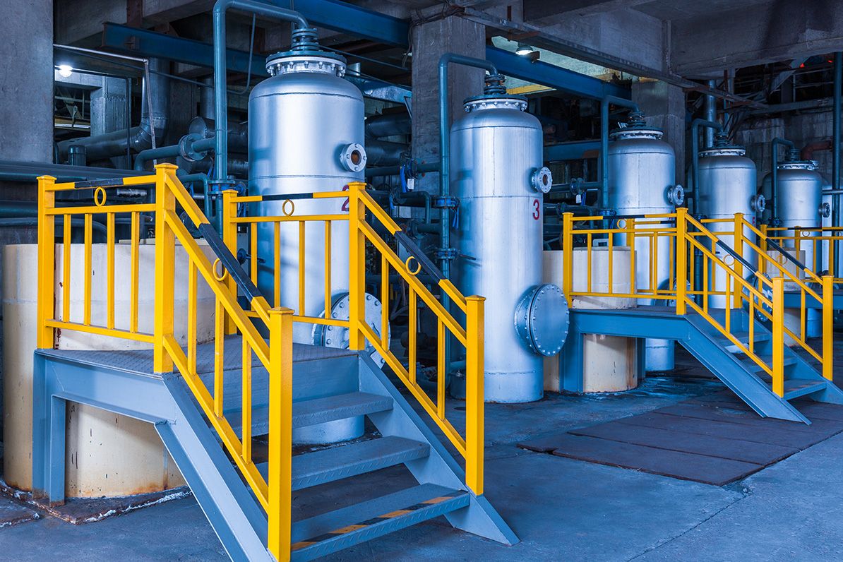 Imagem de estação de tratamento de água