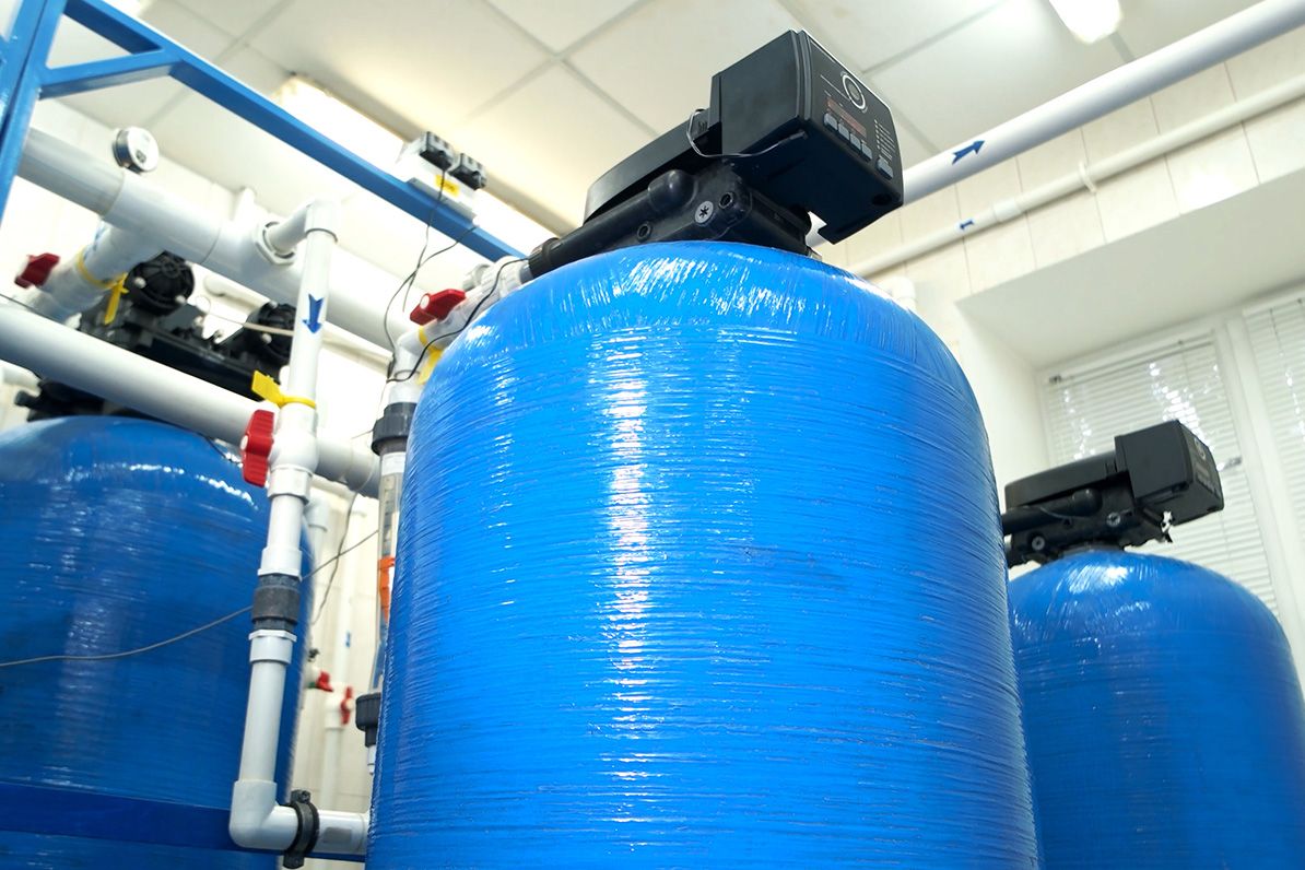 Imagem de estação de tratamento de efluentes